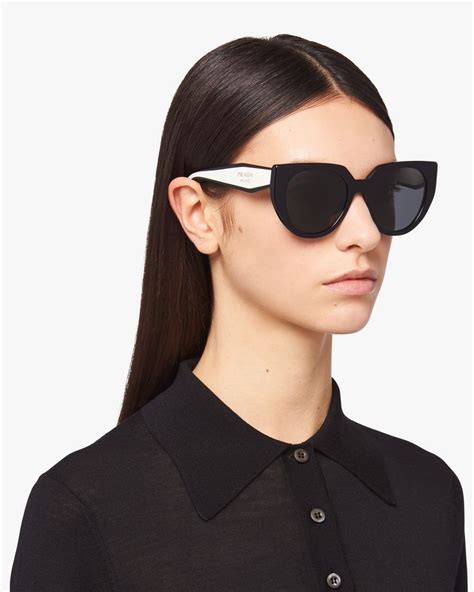 Slate Gray Lenses Prada Eyewear Collection sunglasses .